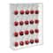 American Art Decor Acrylic Shadow Box, Red Cherry Wall Décor, 2.25" x 8.25" x 10.5", Set of 20